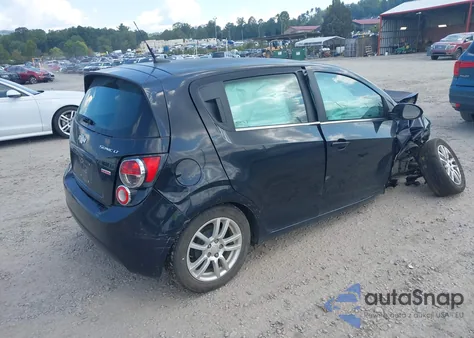 2014 Chevrolet Sonic Lt Auto z USA, uszkodzony, nr VIN 1G1JC6SBXE4185311